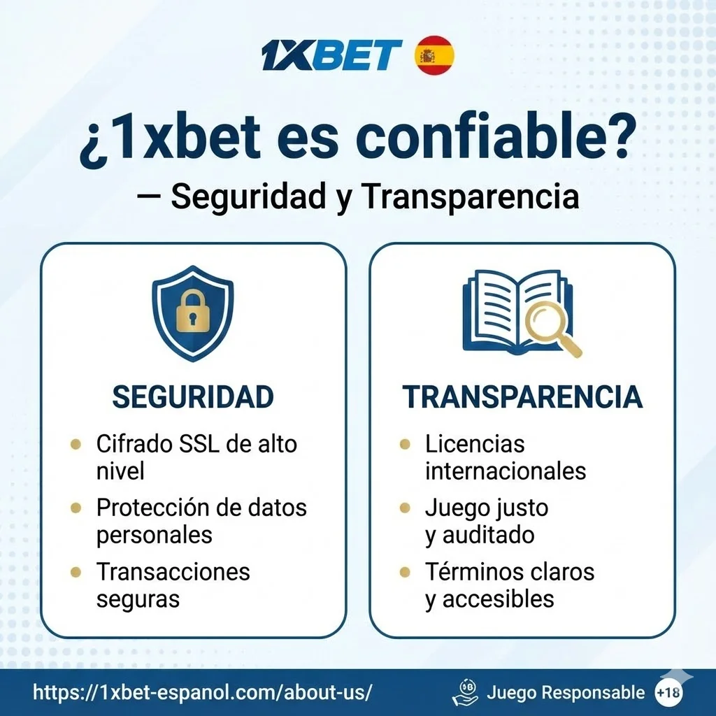 ¿1xbet es confiable? — Seguridad y Transparencia