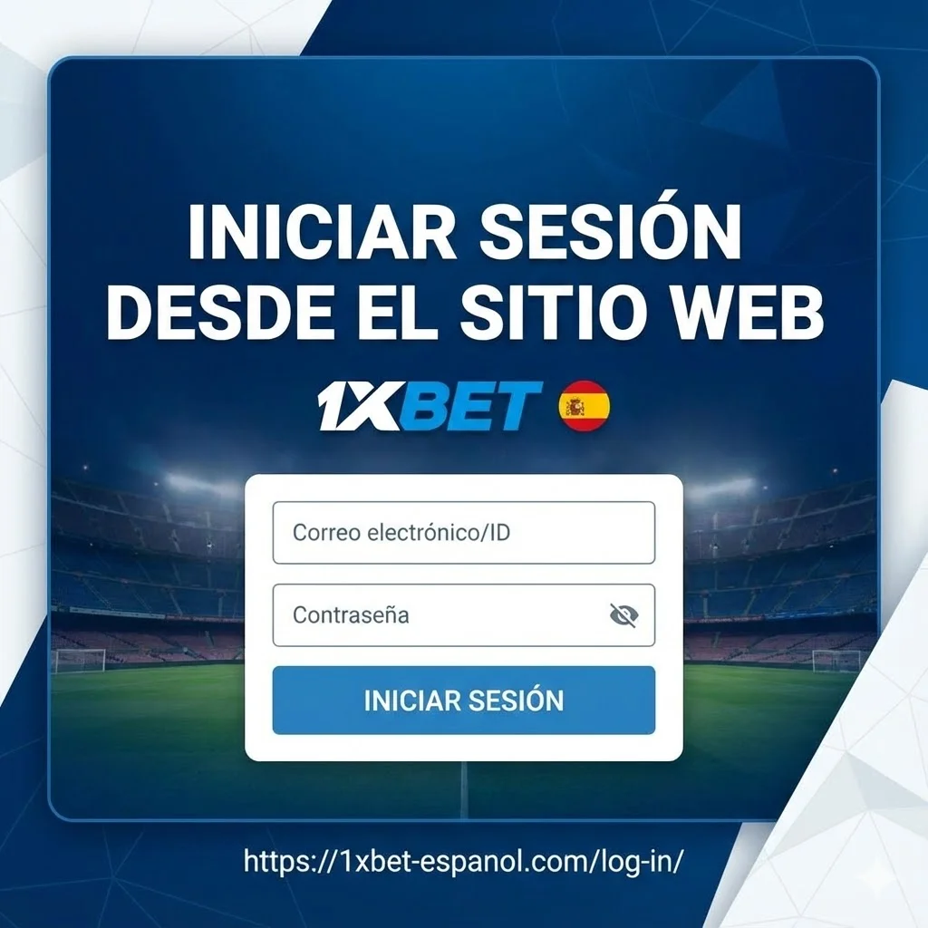 Iniciar Sesión desde el Sitio Web