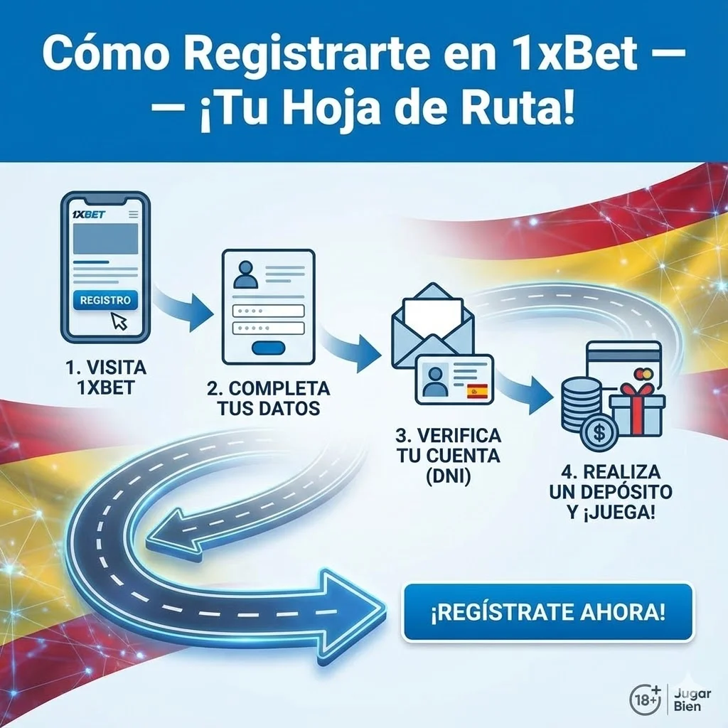 Cómo Registrarte en 1xBet — ¡Tu Hoja de Ruta!