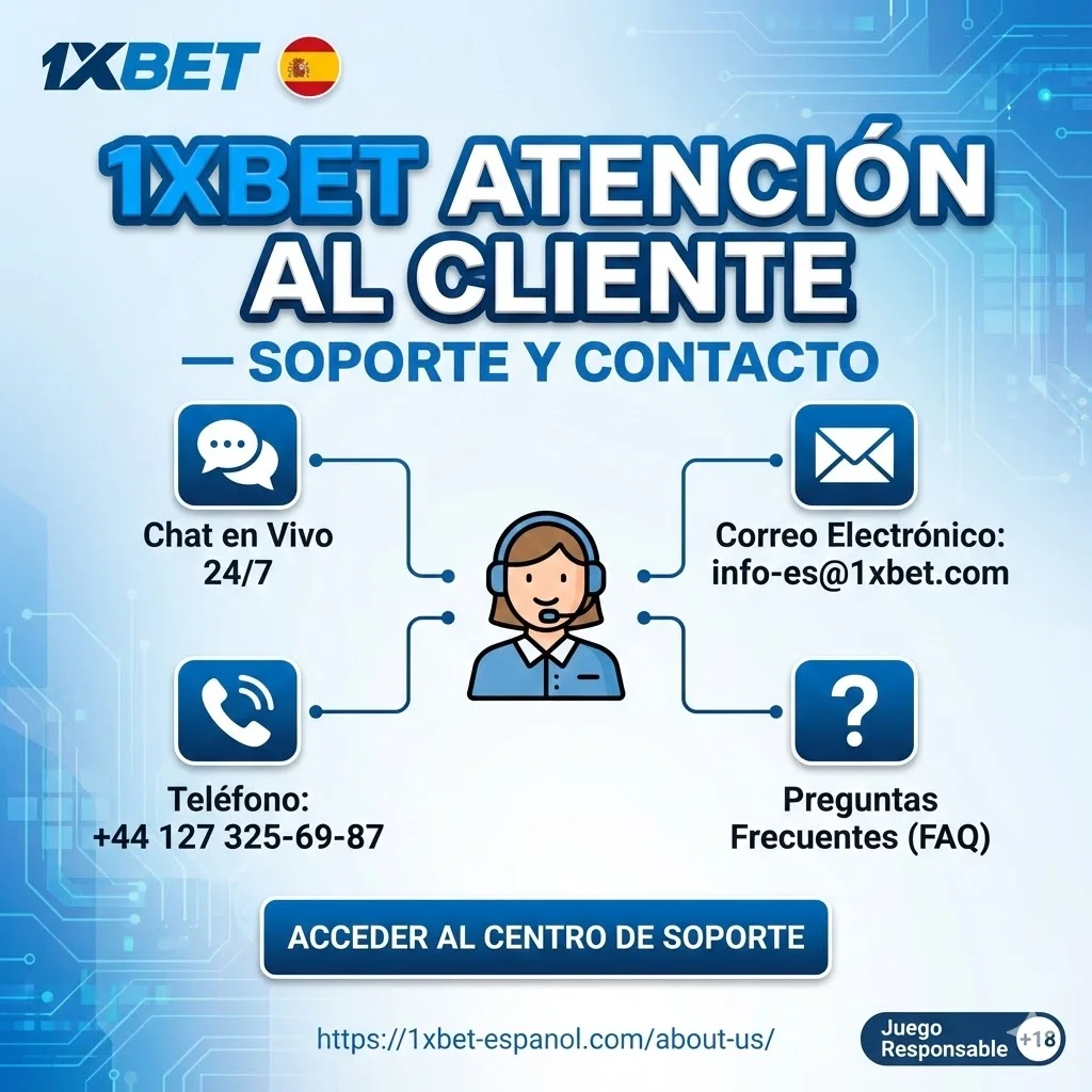 1xbet atencion al cliente — Soporte y Contacto
