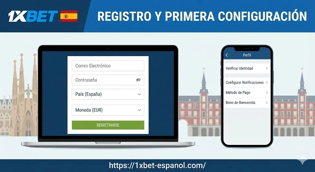 Registro y primera configuración