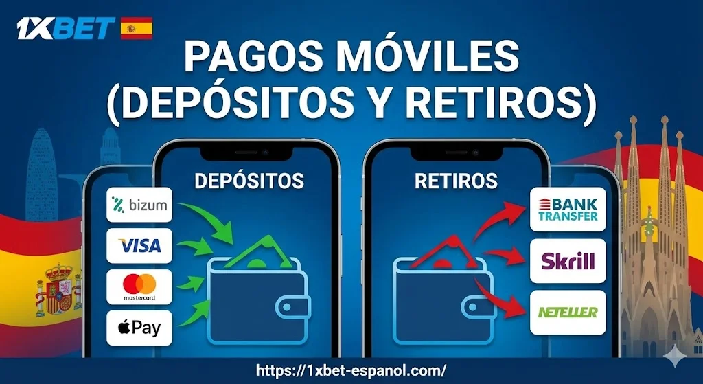 Pagos móviles (Depósitos y Retiros)